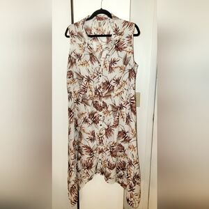 PerSeption Concept Floral Midi Dress Tunic